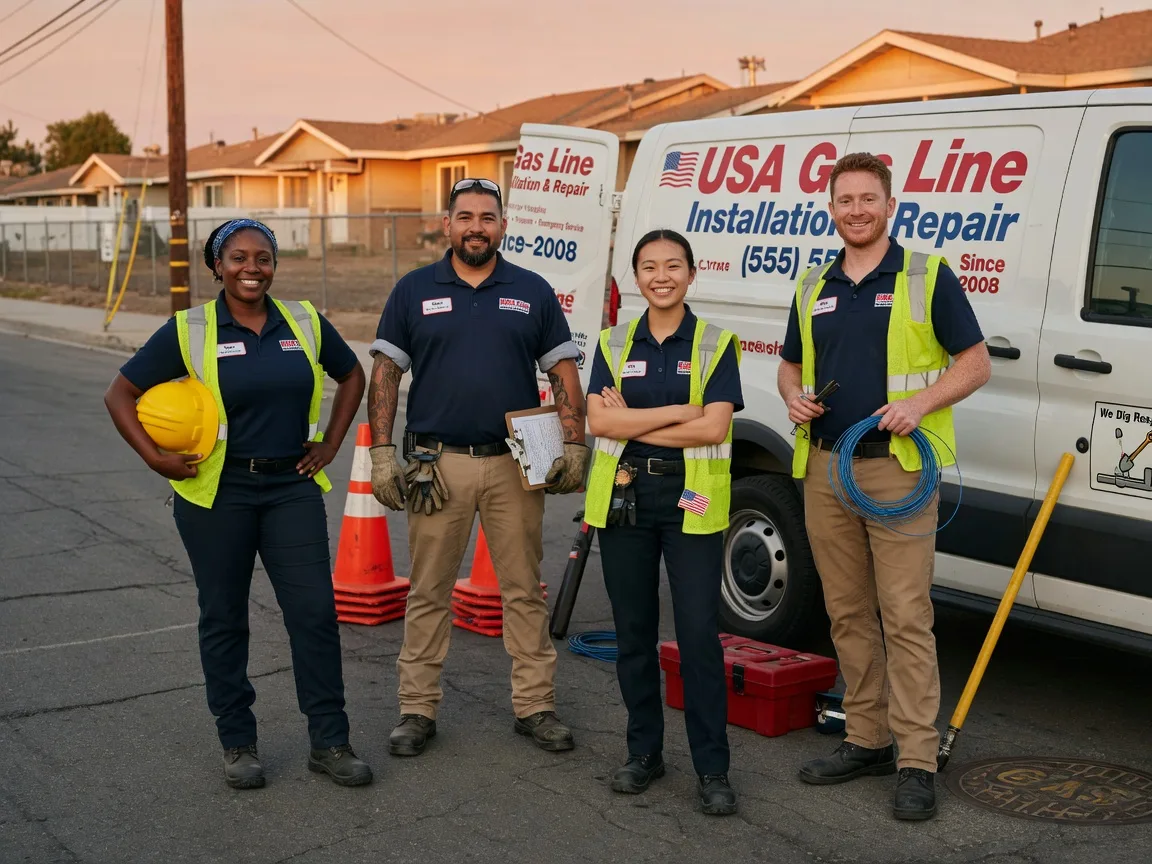 Gas Line Installation company in Polk, OH
